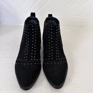 Arno Cooperative Chiara Suede Ankle Boots with Studs Women's Size 9